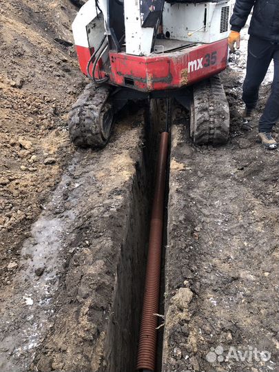 Сварка пнд труб, прокладка коммуникаций