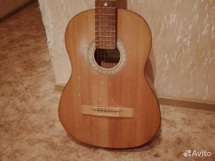 Акустическая гитара ленинград СССР