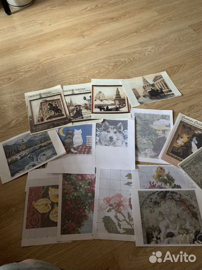 Журналы и схемы по вышивке, пэчворку