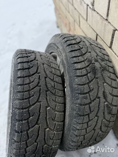 Колеса в сборе зимние шипованные 225/60 р17 Kia