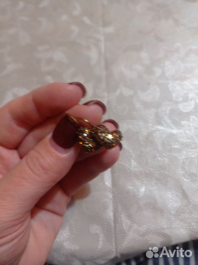 Серьги для девочки. Сердечки. Бижутерия