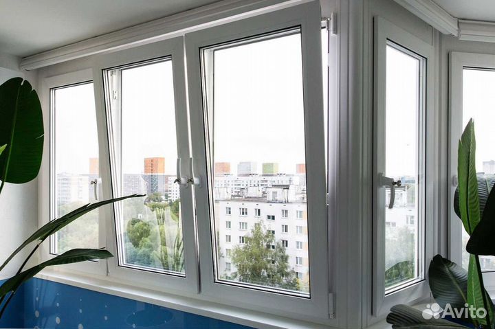 Комплексное остекление и отделка