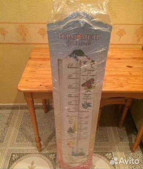Большой термометр для улицы, для здания
