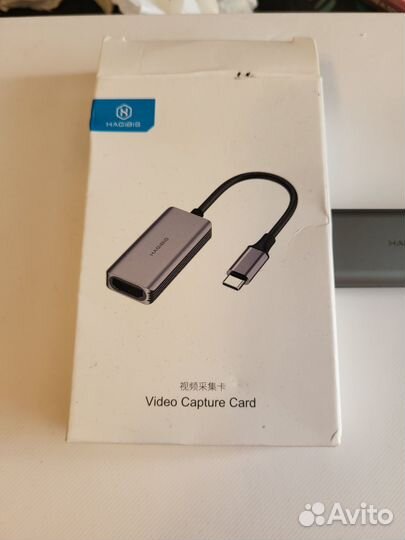 Карта видеозахвата Hagibis Type-C hdmi