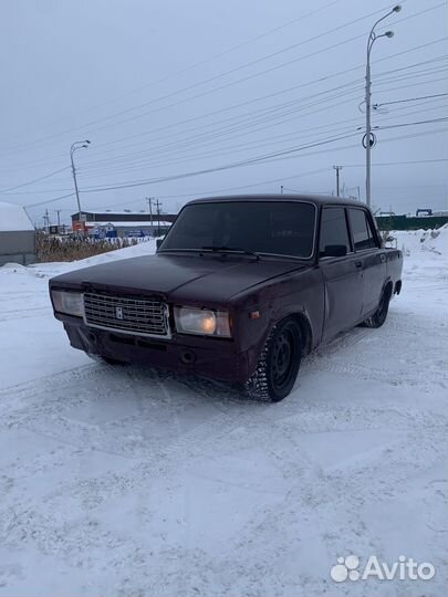 ВАЗ 2107 1.5 МТ, 2006, битый, 74 000 км