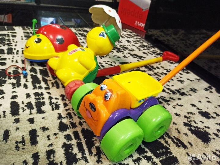 Каталка Божья коровка