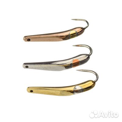 Блесна Нимфа (каро + вставка серебро)