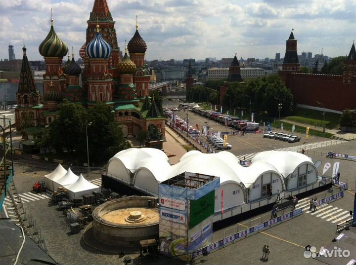 Торговый павильон арочный