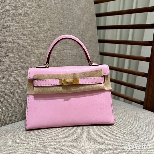 Hermes mini kelly 20 chevre