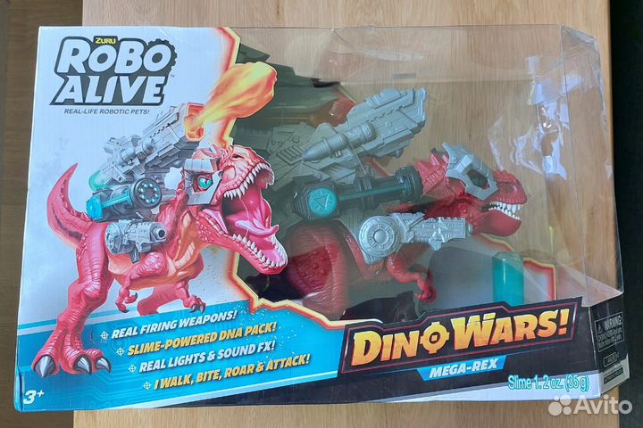 Игрушка Zuru Robo Alive Dino Wars мегарекс 71101