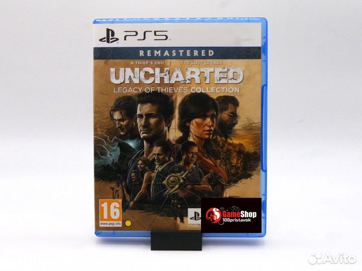 Uncharted: Legacy Of Thieves Collection ps5 бу