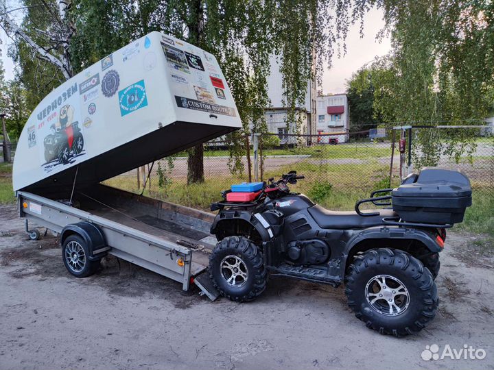 Прицеп для квадроцикла и снегохода