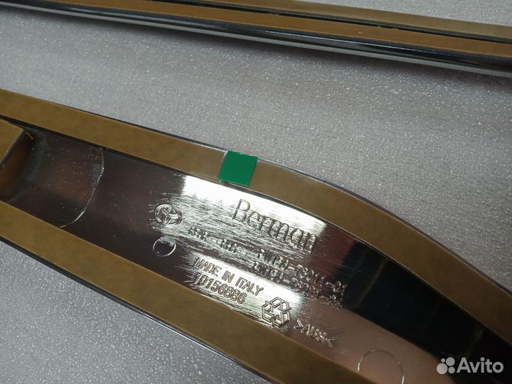 Молдинги (хром) Lexus NX 2021- Оригинал