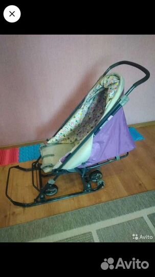 Коляска санки