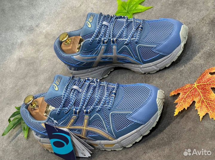 Кроссовки Asics синие размер 42