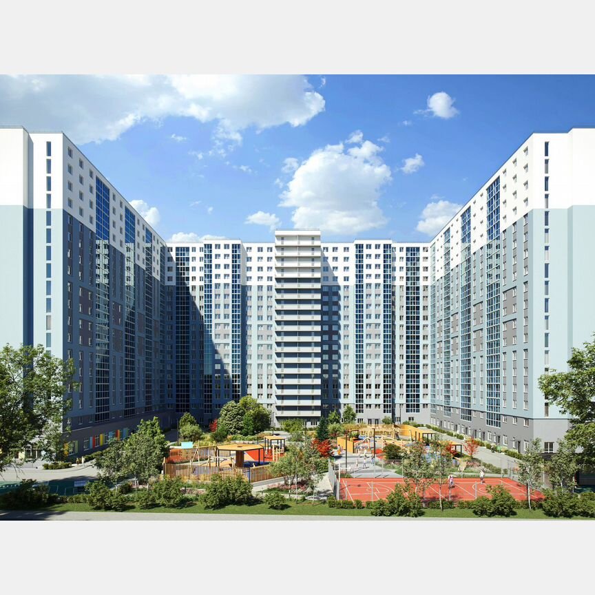 1-к. квартира, 35,1 м², 17/19 эт.