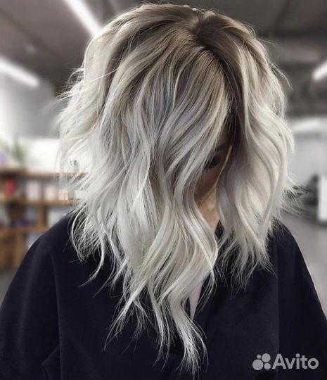 Окрашивание волос в блонд