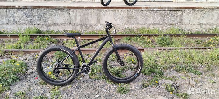 Фэтбайк алюминиевый чёрный