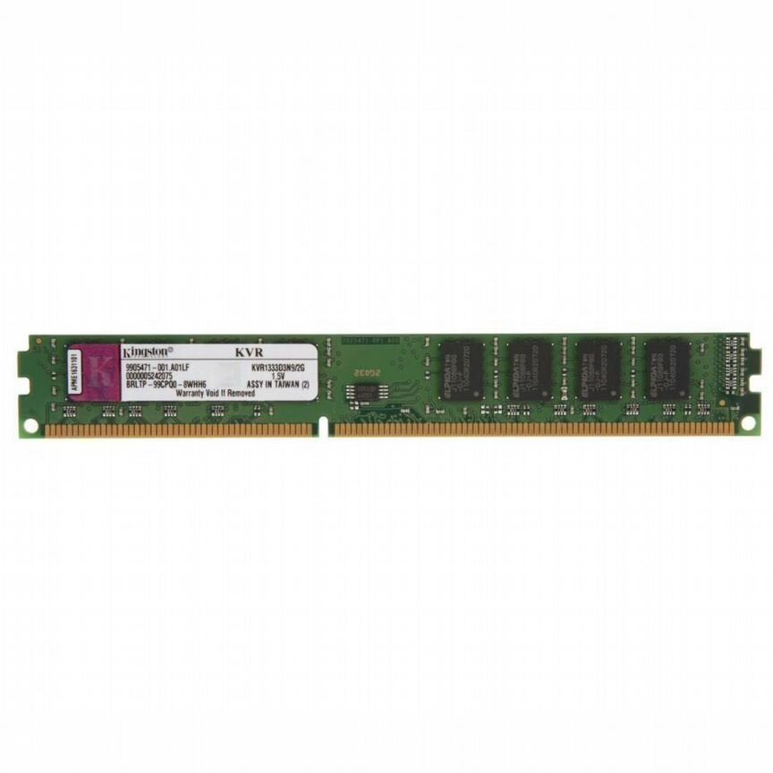 [KVR1333D3N9/2G] Оперативная Память Kingston 2gb Kvr1333d3n9/2g