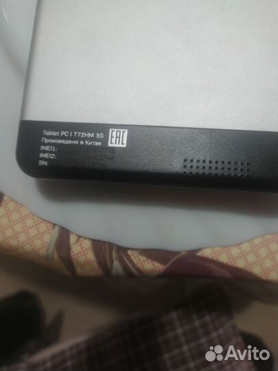 Планшет pc T72HM 3G oysters