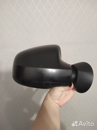 Правое зеркало на renault logan