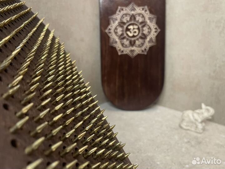 Доска садху с динамическими гвоздями, латунь, 10мм