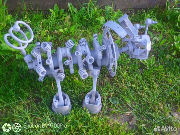 Скульптура Собака из металла