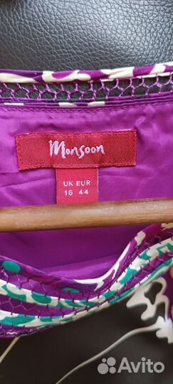 Платье шёлковое Monsoon