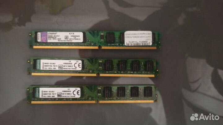 Оперативная память ddr2 низкопрофильная