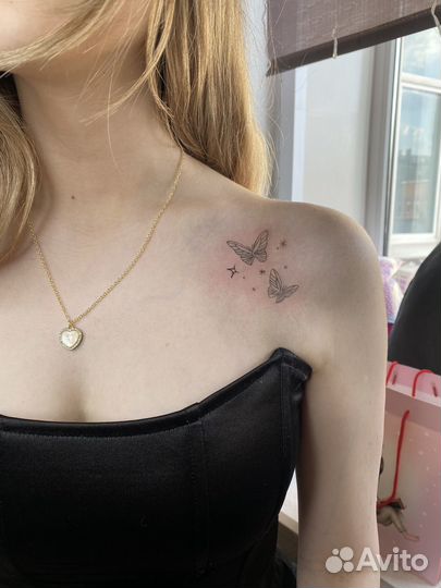 Модель на тату