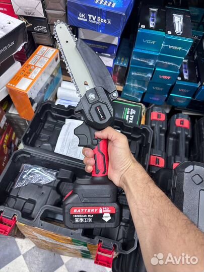 Цепная электрическая электро пила