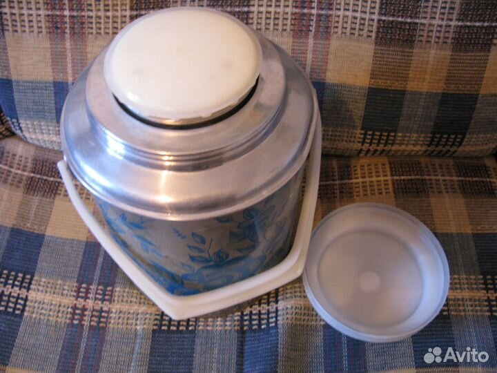 Термос суповой, металлическая колба, СССР, 3 литра