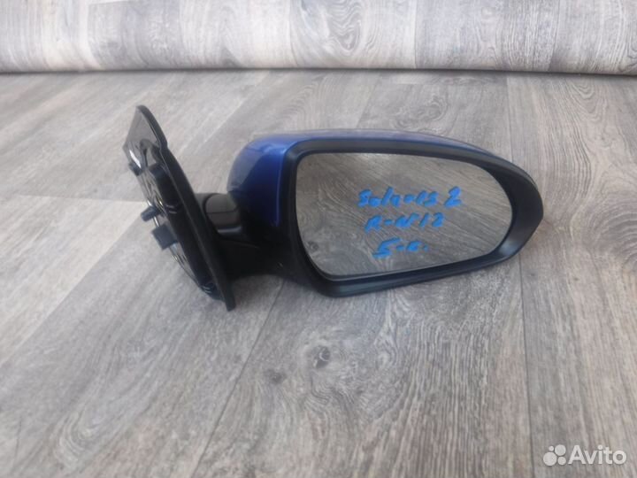 Зеркало правое №12 hyundai Solaris 2 2019