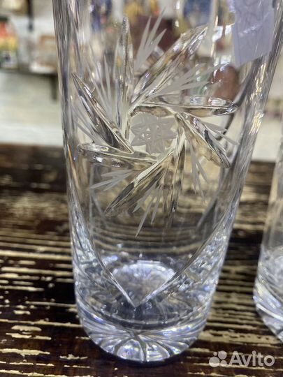 Хрустальные стаканы СССР