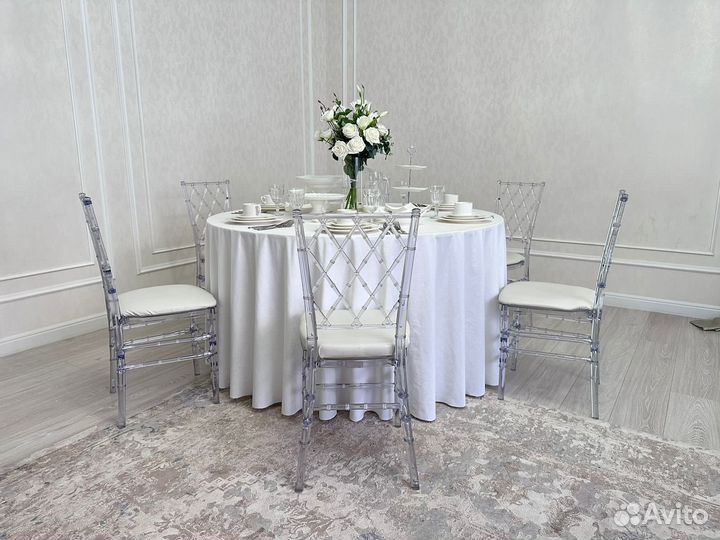 Прокат столы и стулья