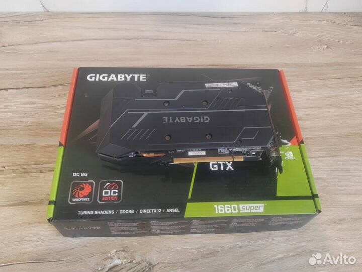 Видеокарта gtx 1660 super gigabyte