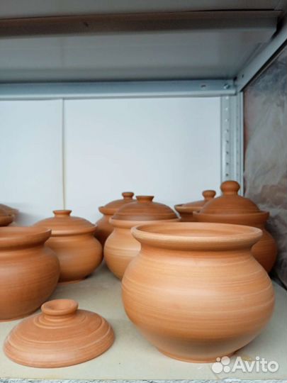 Горшочки глиняные для запекания