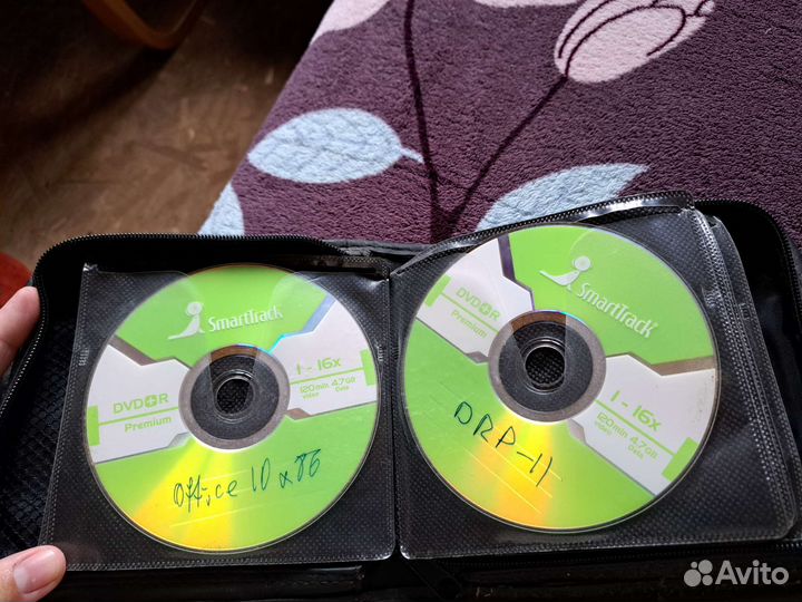 Диски с программы в сумке