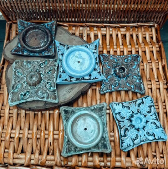 Подставки для яиц, подсвечники, керамика к Пасхе