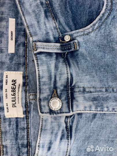 Джинсы скини pull&bear