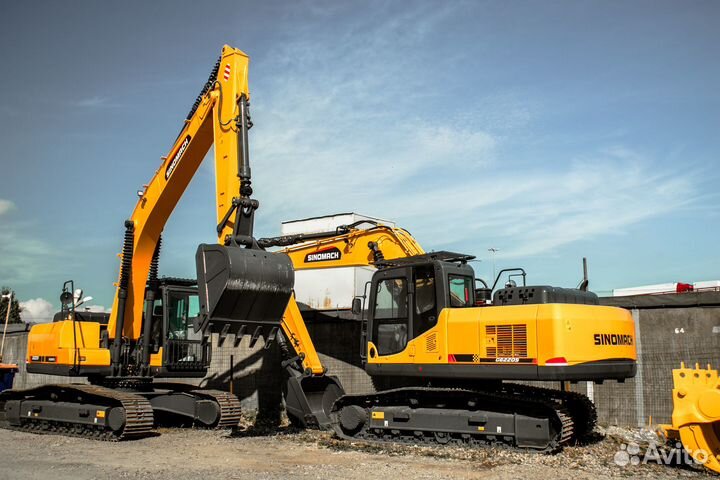 Гусеничный экскаватор SINOMACH GE220S, 2023