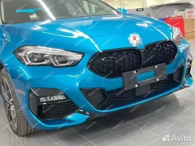 Решетки радиатора BMW 2 F44 LCI Diamond черные