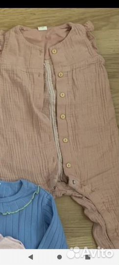 Пакет вещей для девочки 74 80 86