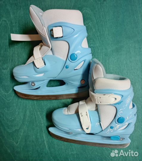 Коньки детские раздвижные 30-33