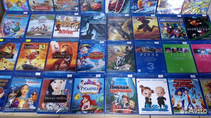 Мультфильмы в формате Blu ray