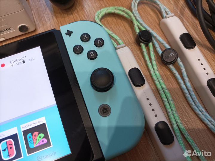 Nintendo switch rev2 прошитая с чипом