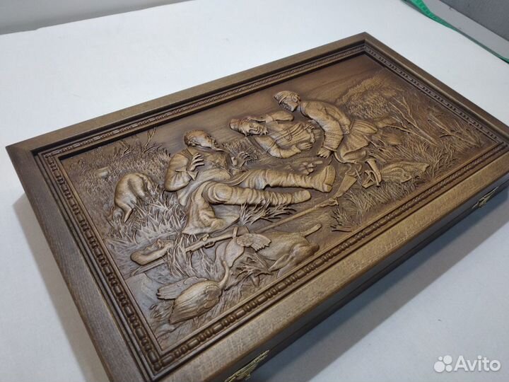 Нарды новые охотники на привале