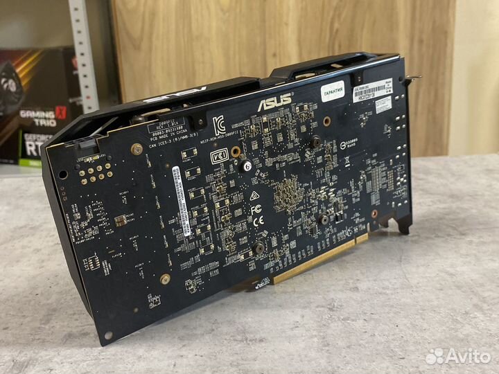 Видеокарта AMD RX 580 8gb Asus Dual