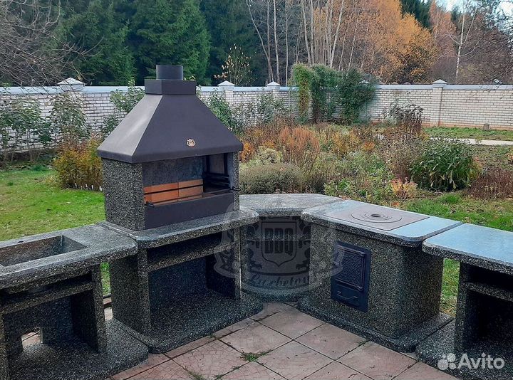 Мангальная зона и подарок на выбор