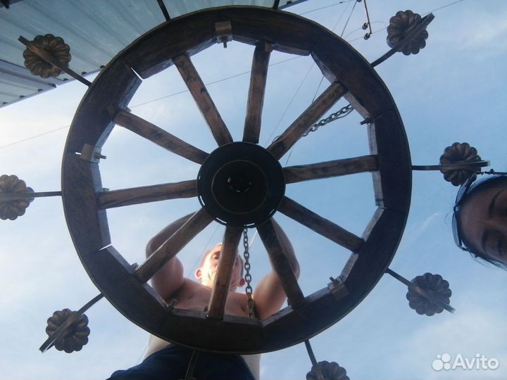 Люстра ручной работы